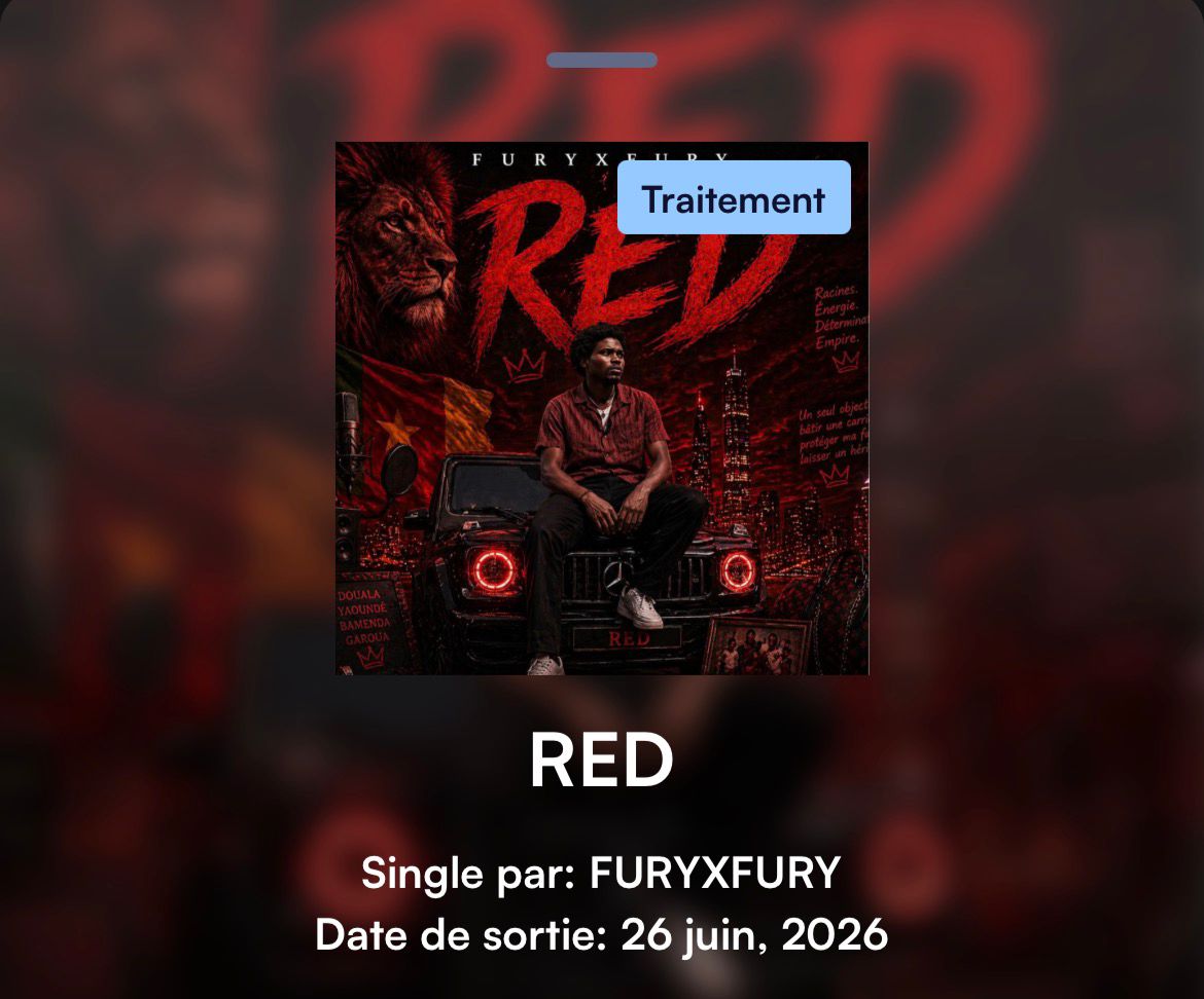 Pochette furyxfury - Red (bientôt disponible)
